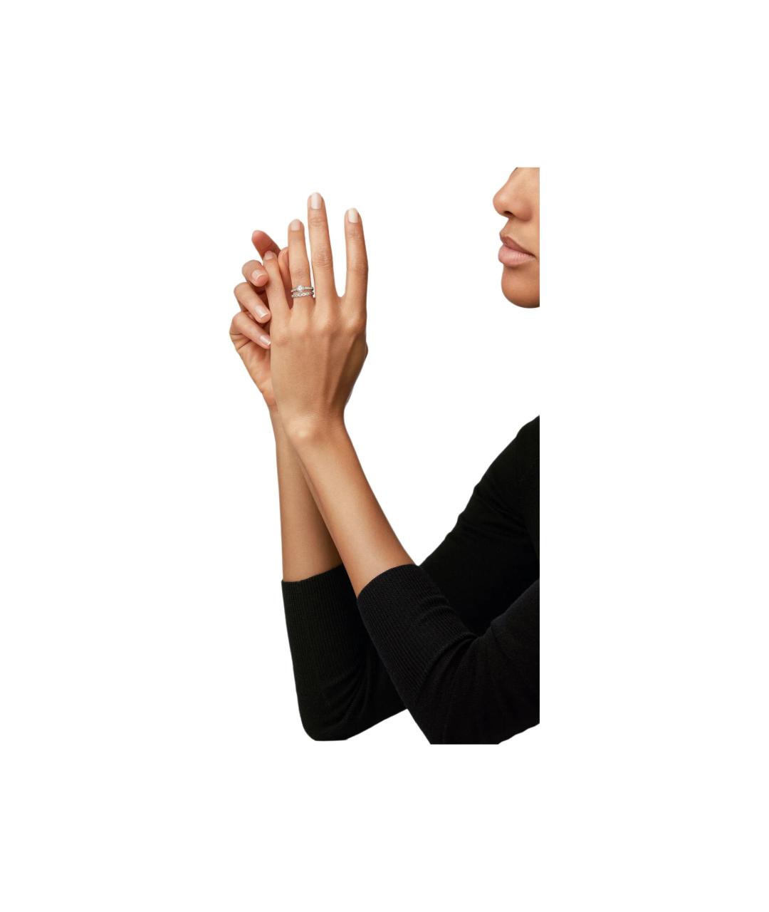 CHANEL Серебряное кольцо из белого золота, фото 2