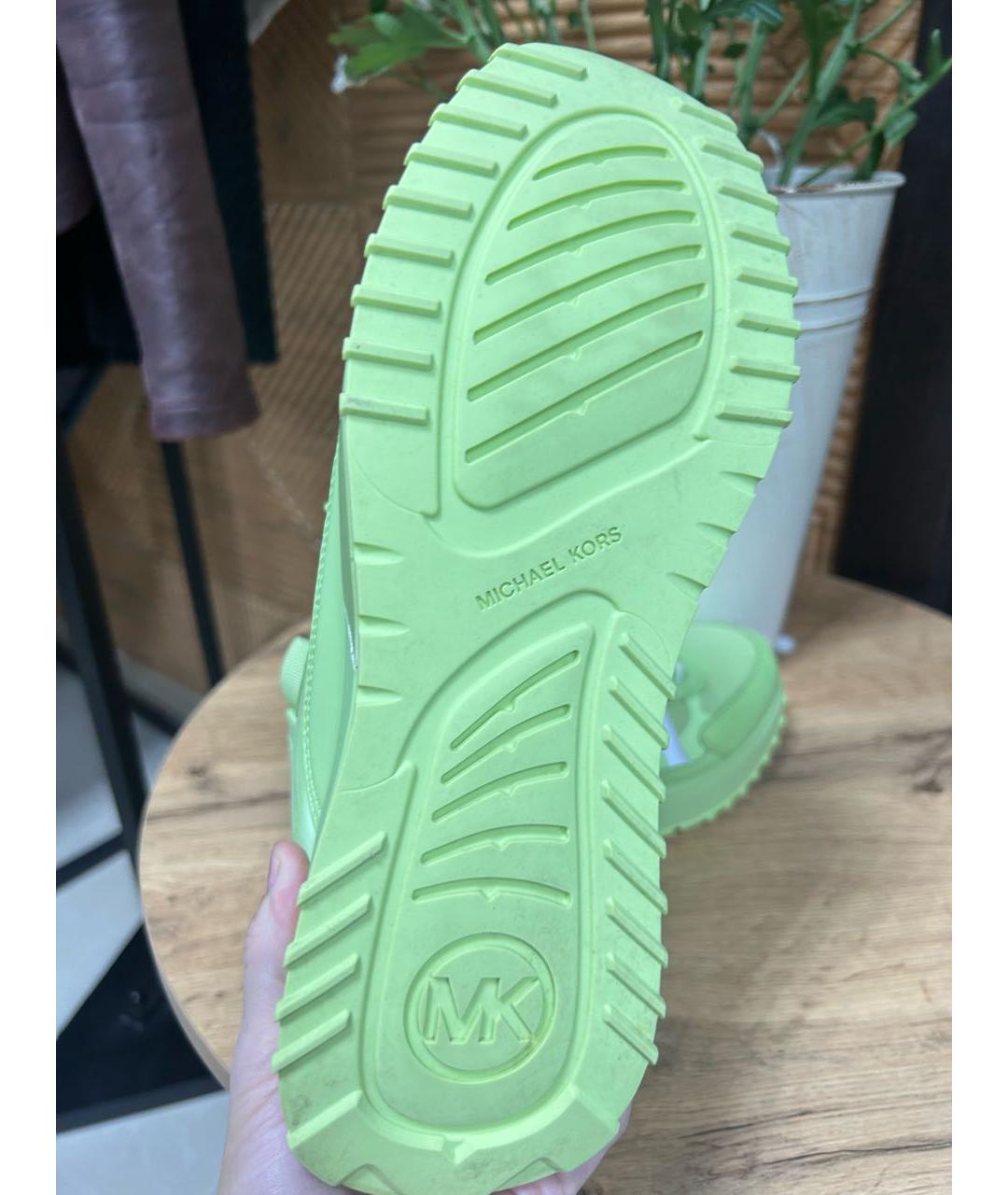 MICHAEL KORS Желтые кроссовки, фото 7