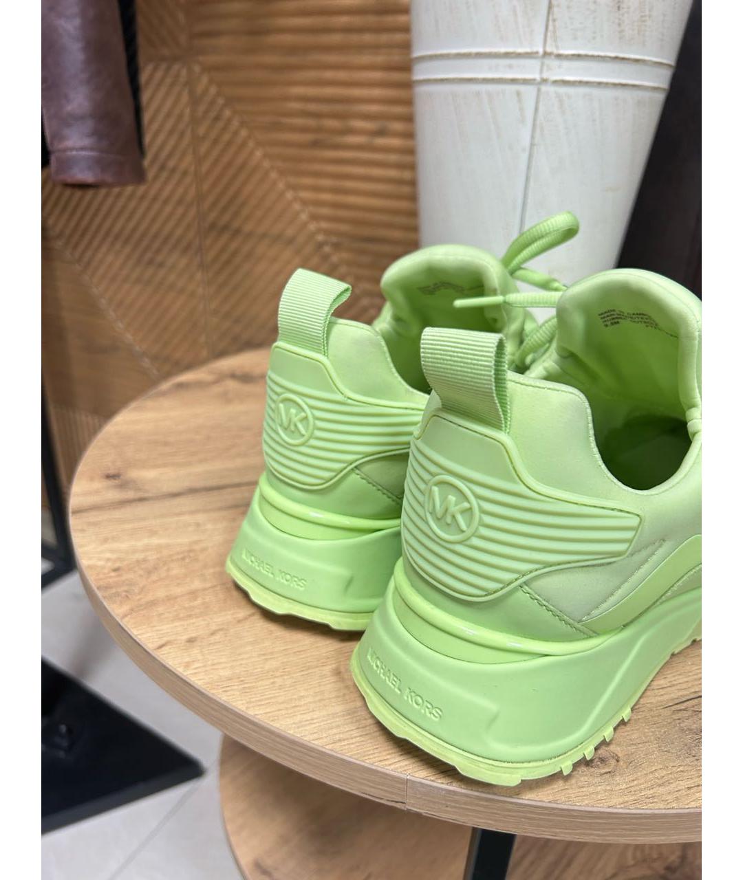 MICHAEL KORS Желтые кроссовки, фото 4