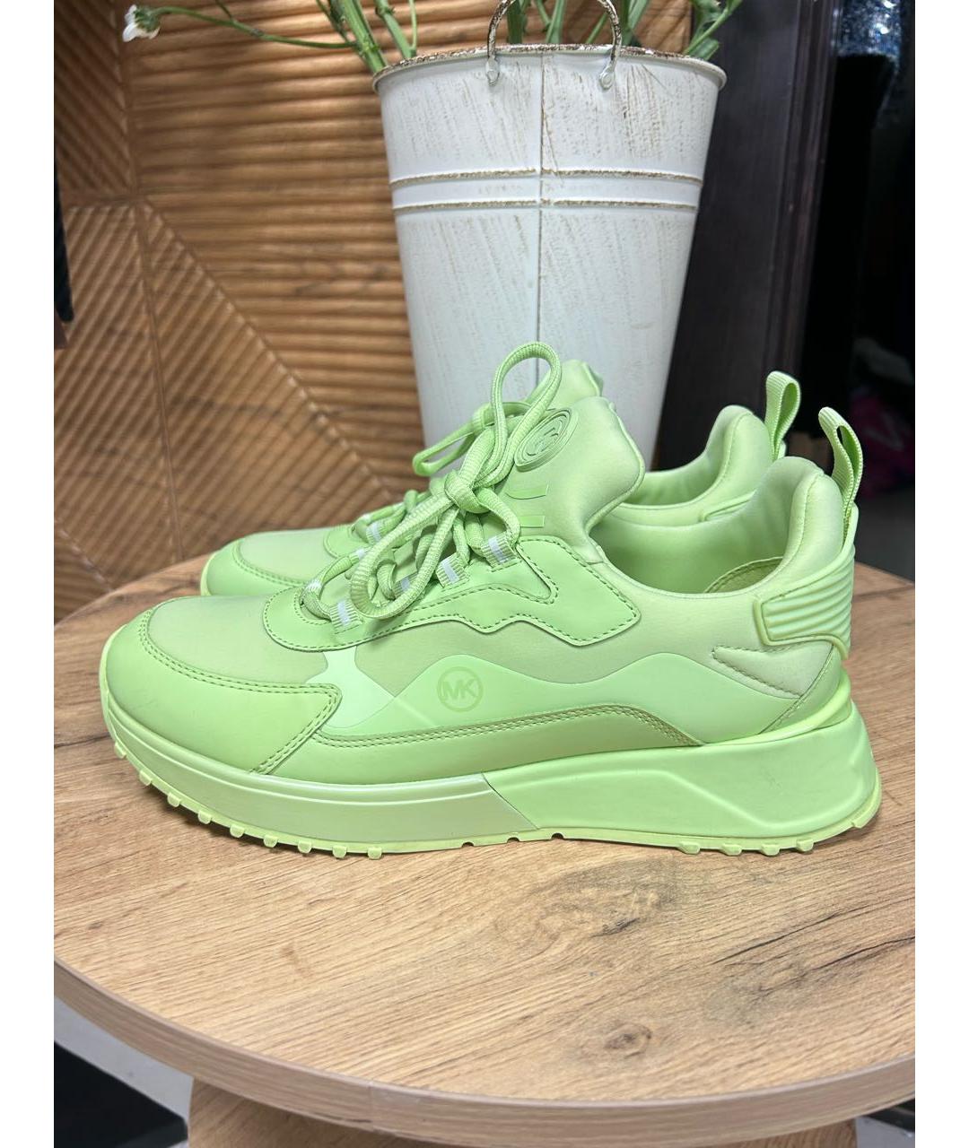 MICHAEL KORS Желтые кроссовки, фото 8