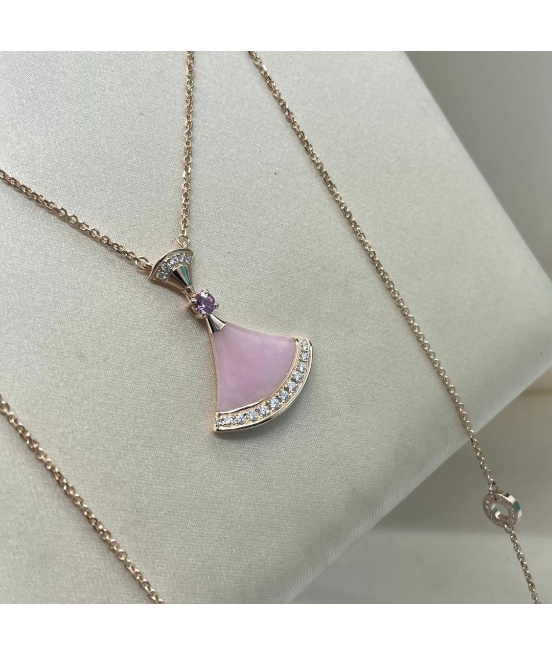 BVLGARI Розовое колье из розового золота, фото 3