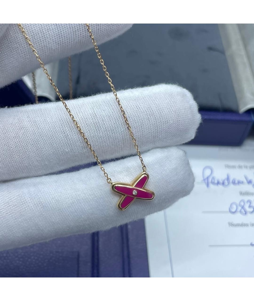 CHAUMET Розовое колье из розового золота, фото 2