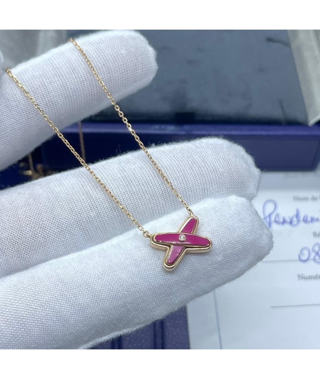 CHAUMET Розовое колье из розового золота, фото 4