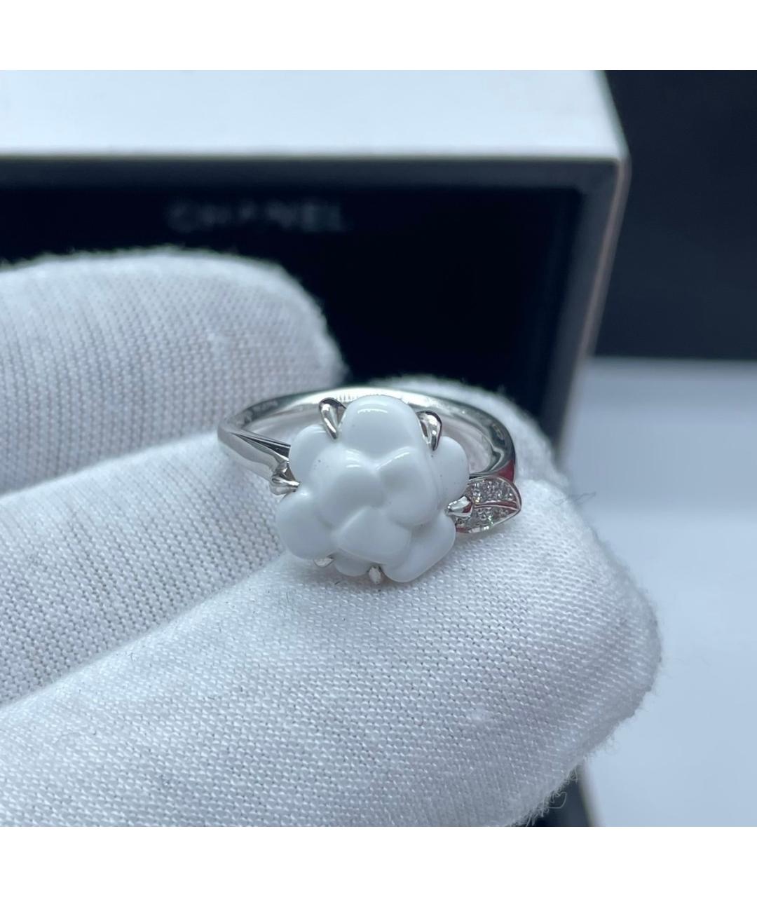 CHANEL Белое кольцо из белого золота, фото 6