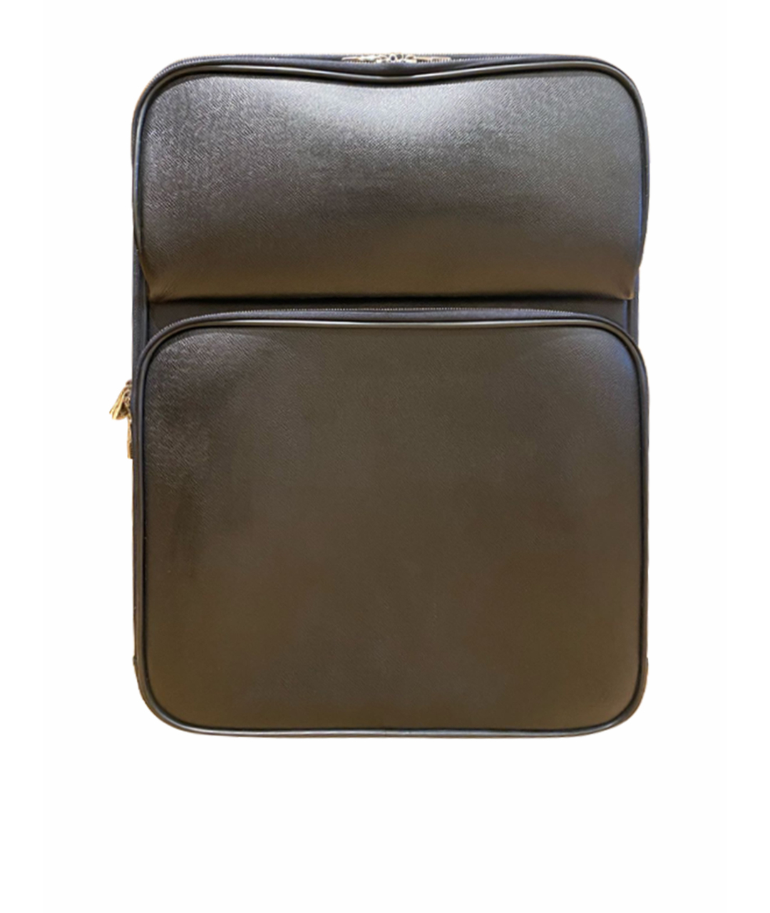 LOUIS VUITTON PRE-OWNED Черный кожаный чемодан, фото 1