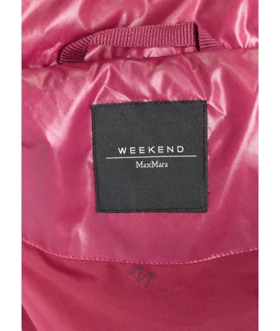 WEEKEND MAX MARA Красная полиамидовая куртка, фото 5