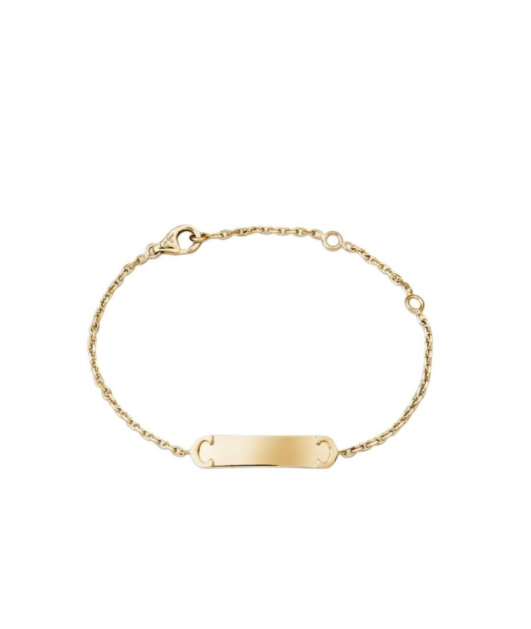 CARTIER Желтый браслет из желтого золота, фото 1