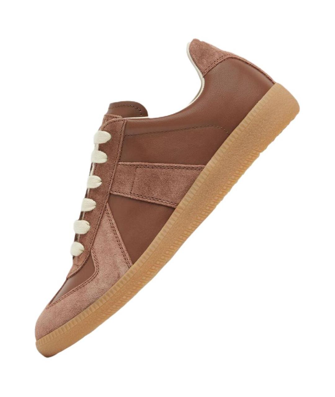 MAISON MARGIELA Мульти кожаные кроссовки, фото 2