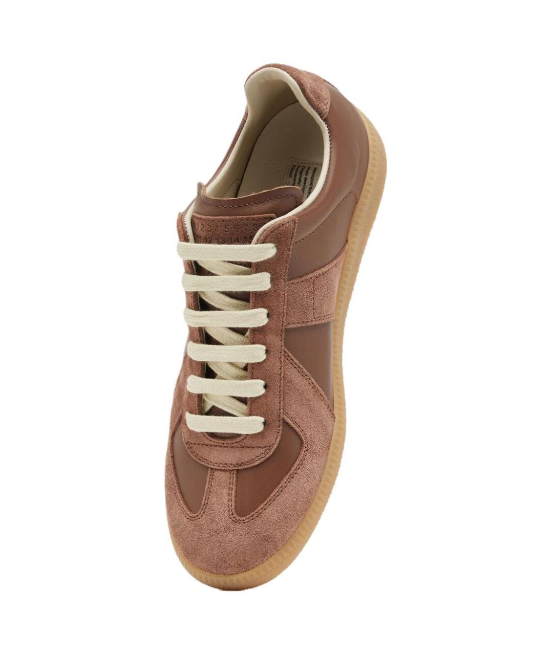 MAISON MARGIELA Мульти кожаные кроссовки, фото 3