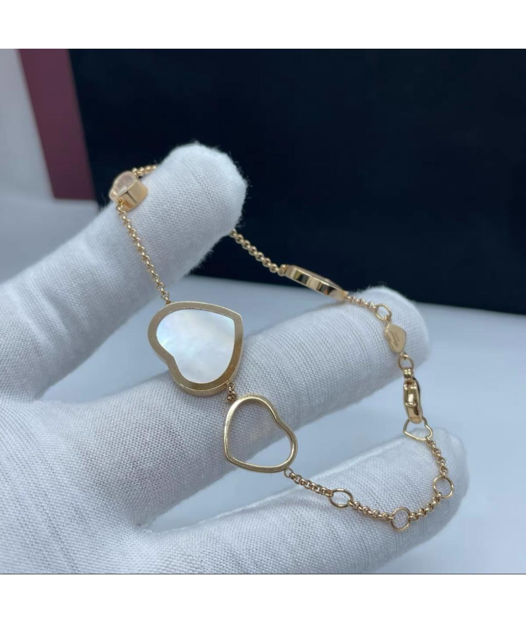 CHOPARD Белый браслет из розового золота, фото 6