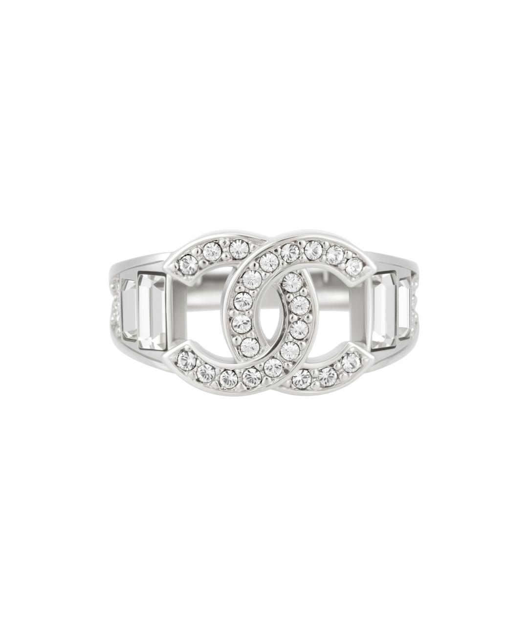 CHANEL Серебряное металлическое кольцо, фото 1