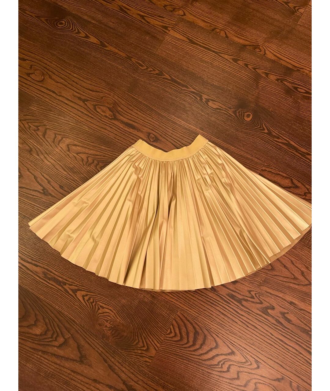 MONNALISA Золотая полиэстеровая юбка, фото 5
