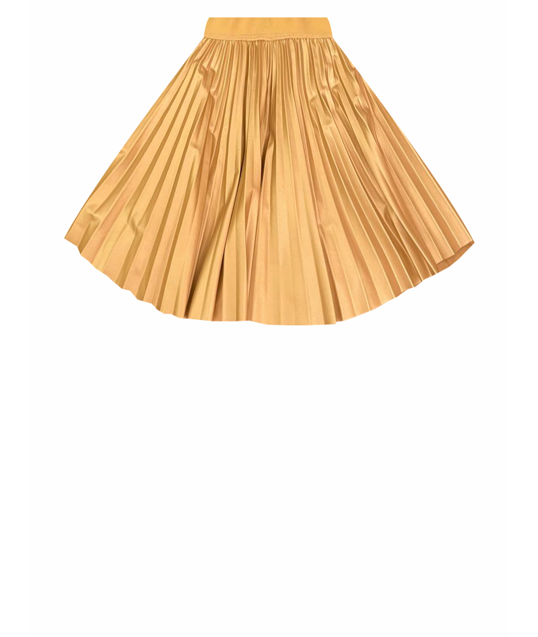 MONNALISA Золотая полиэстеровая юбка, фото 1