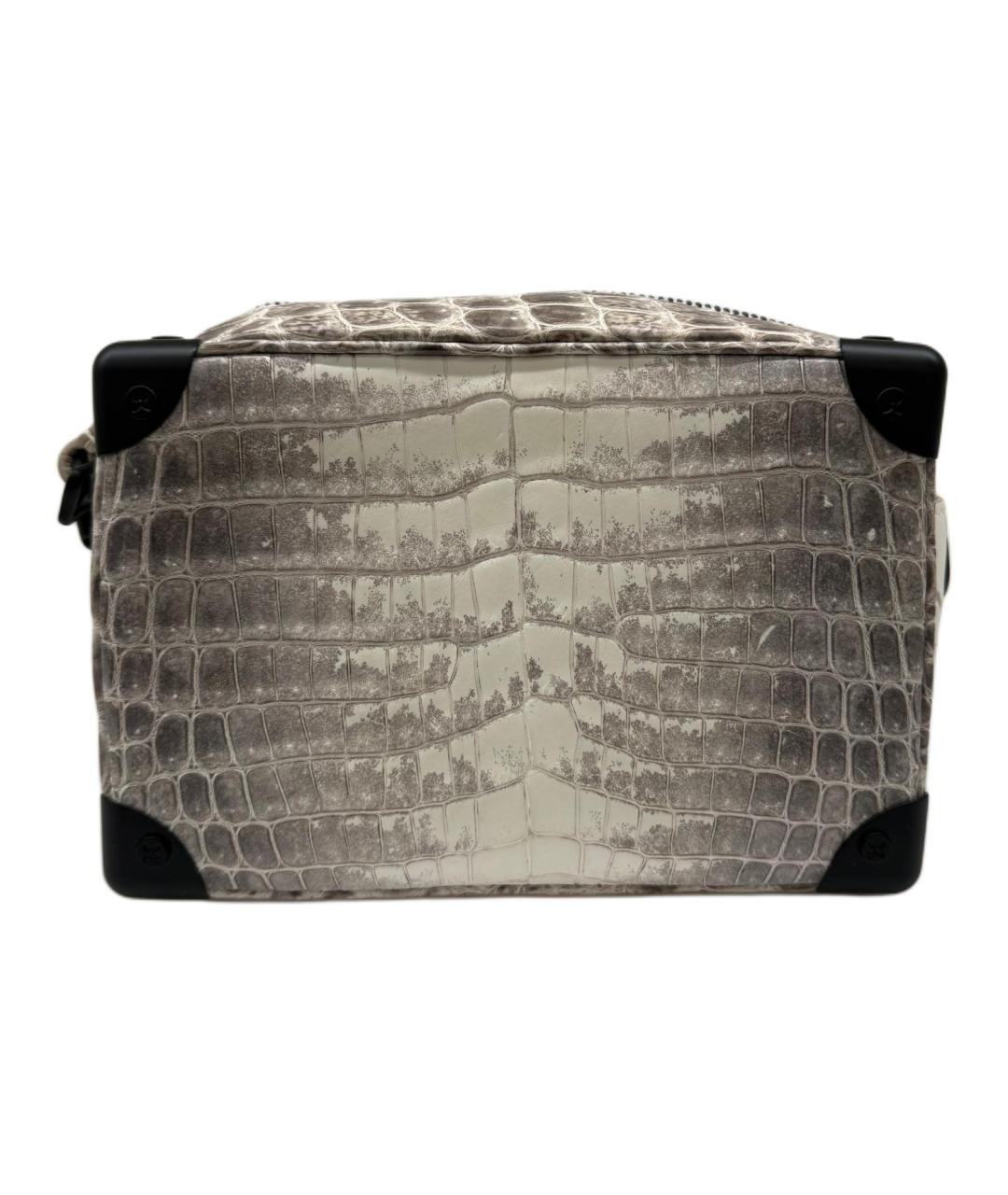 LOUIS VUITTON Белая сумка через плечо из экзотической кожи, фото 2