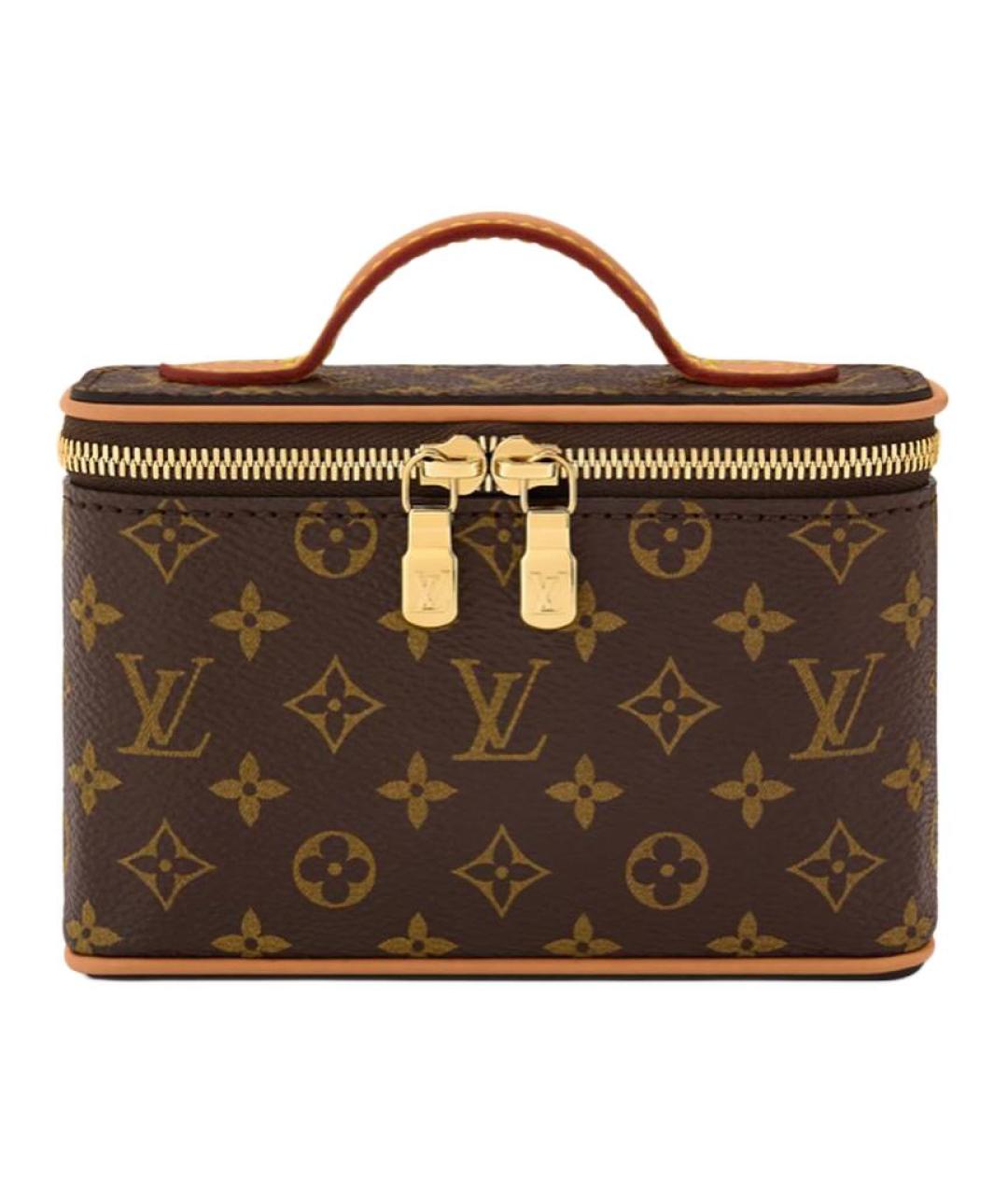 LOUIS VUITTON Коричневая косметичка, фото 1
