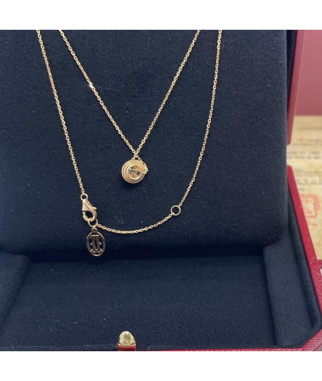 CARTIER Розовая подвеска из розового золота, фото 5
