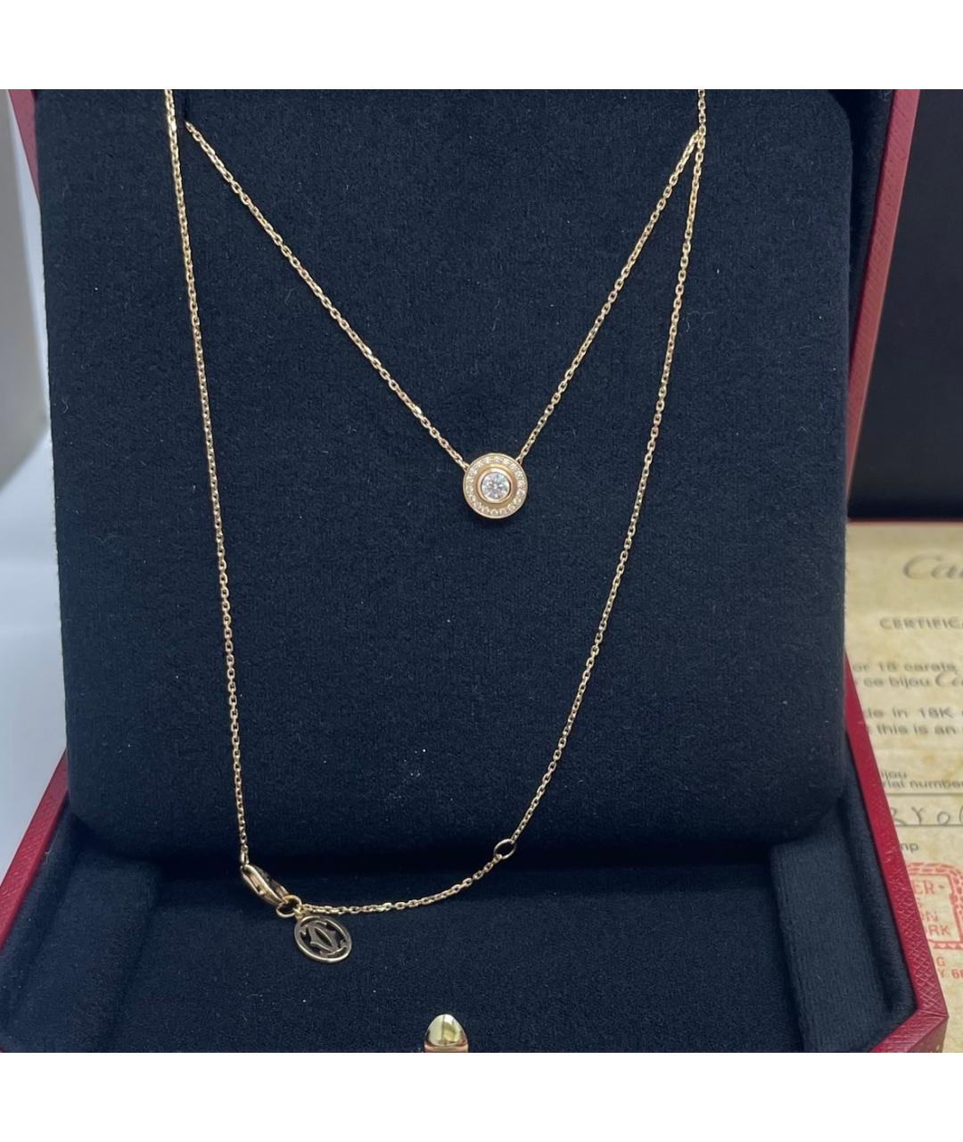 CARTIER Розовая подвеска из розового золота, фото 6