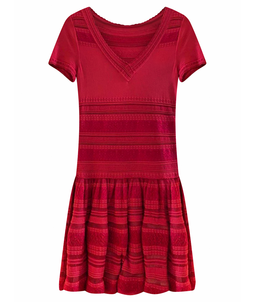ALAIA Бордовое платье, фото 1
