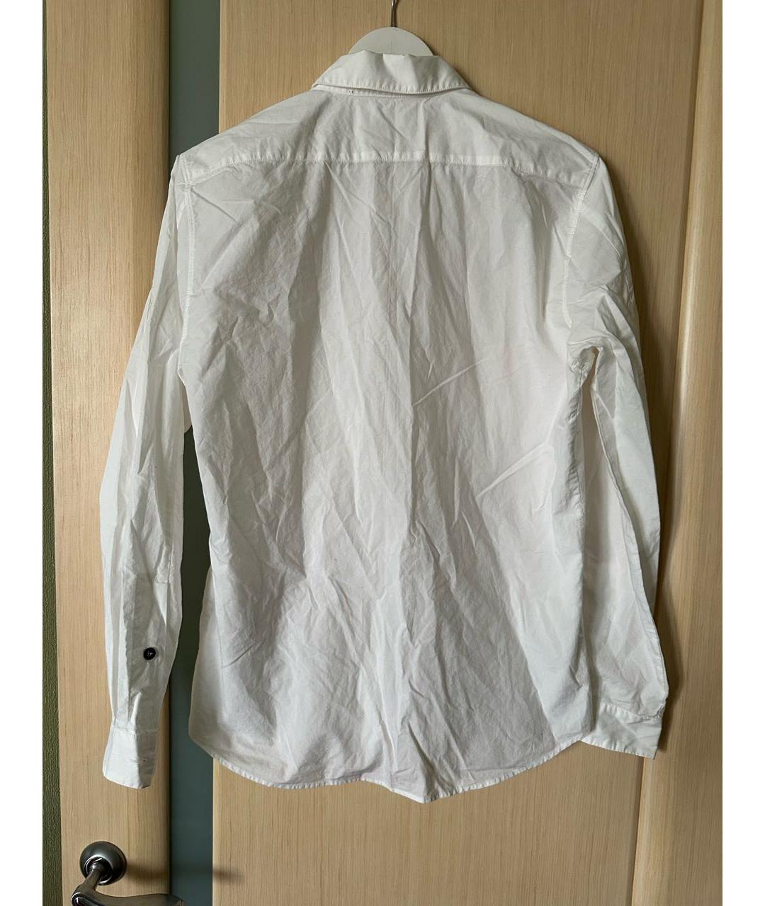 STONE ISLAND Белая кэжуал рубашка, фото 2