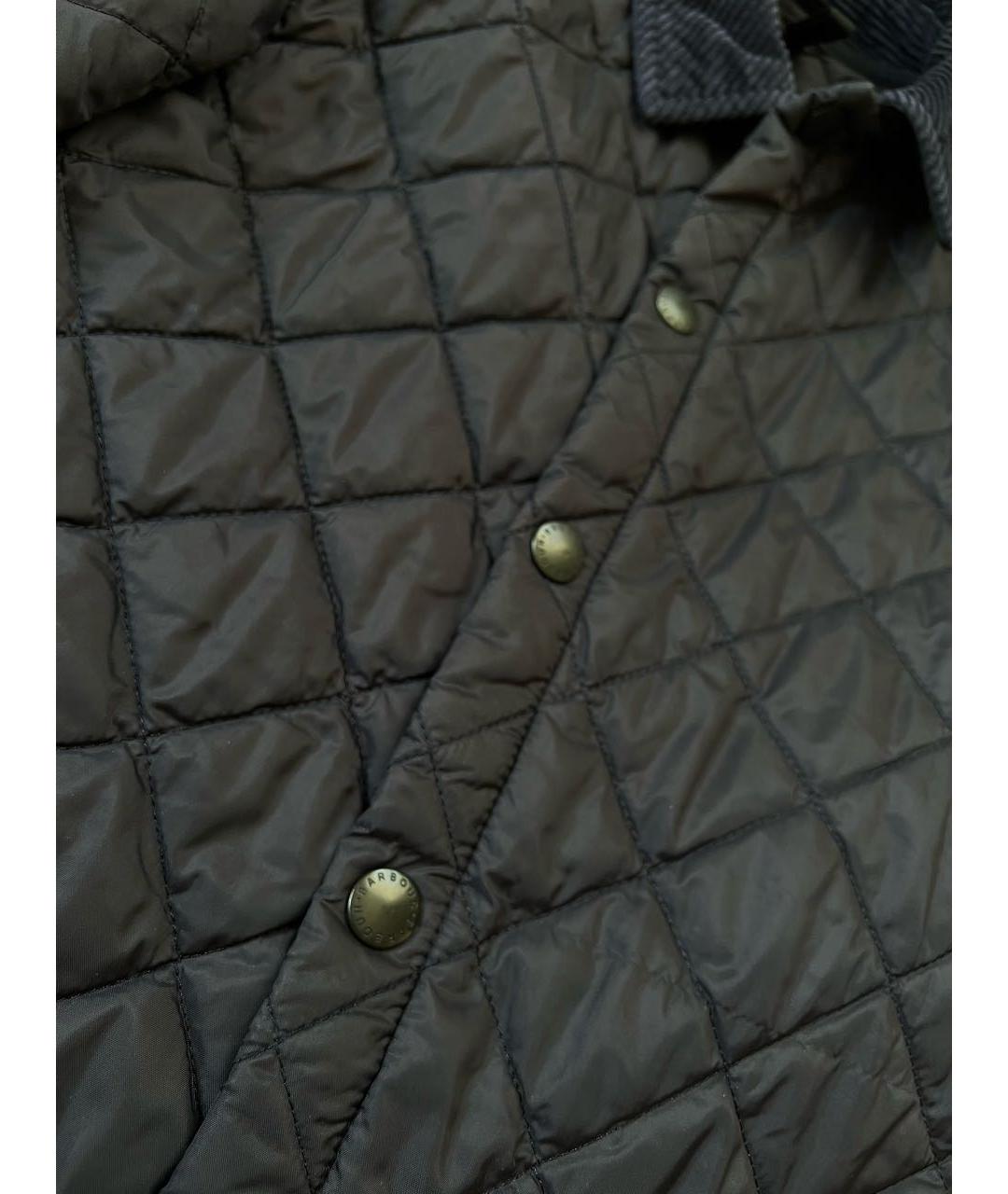 BARBOUR Темно-синяя полиамидовая куртка, фото 8