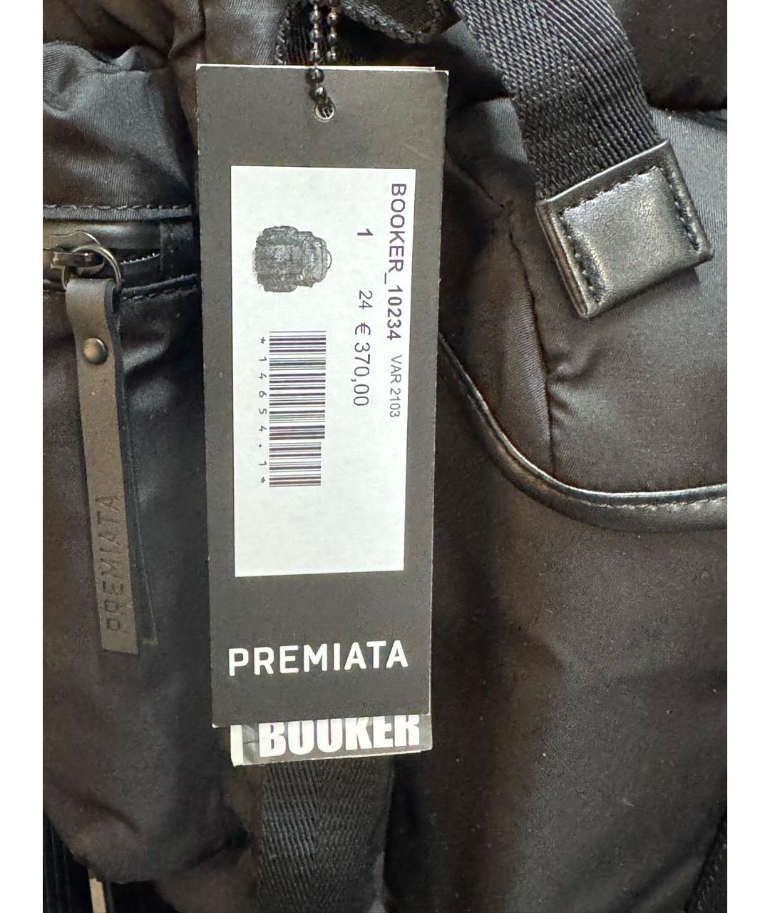 PREMIATA Черный рюкзак, фото 5