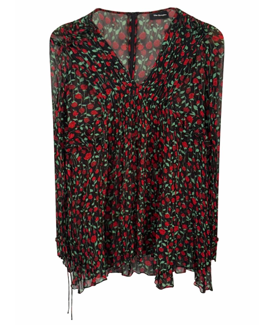 THE KOOPLES Мульти шелковое повседневное платье, фото 1