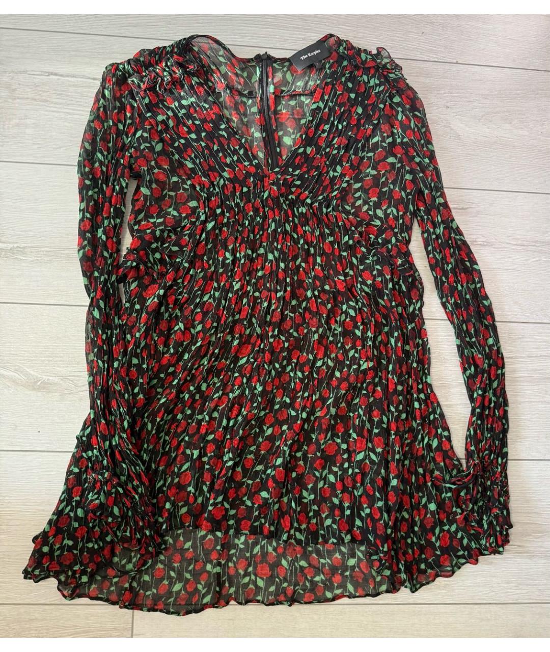 THE KOOPLES Мульти шелковое повседневное платье, фото 2
