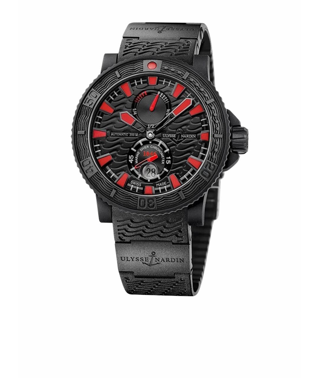 Ulysse Nardin Черные часы, фото 1