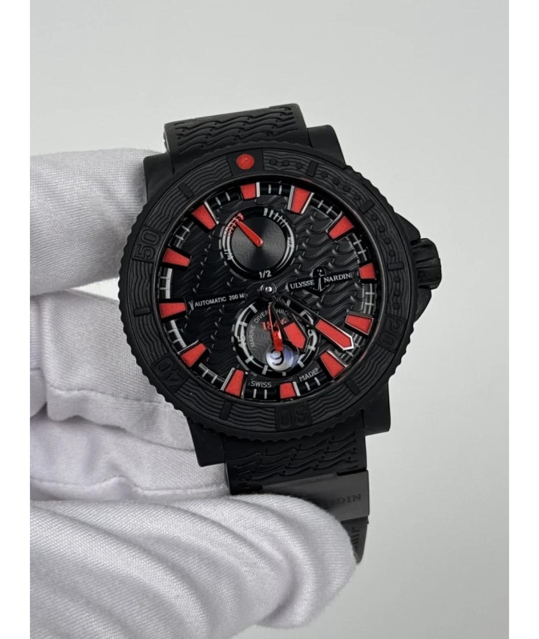 Ulysse Nardin Черные часы, фото 3