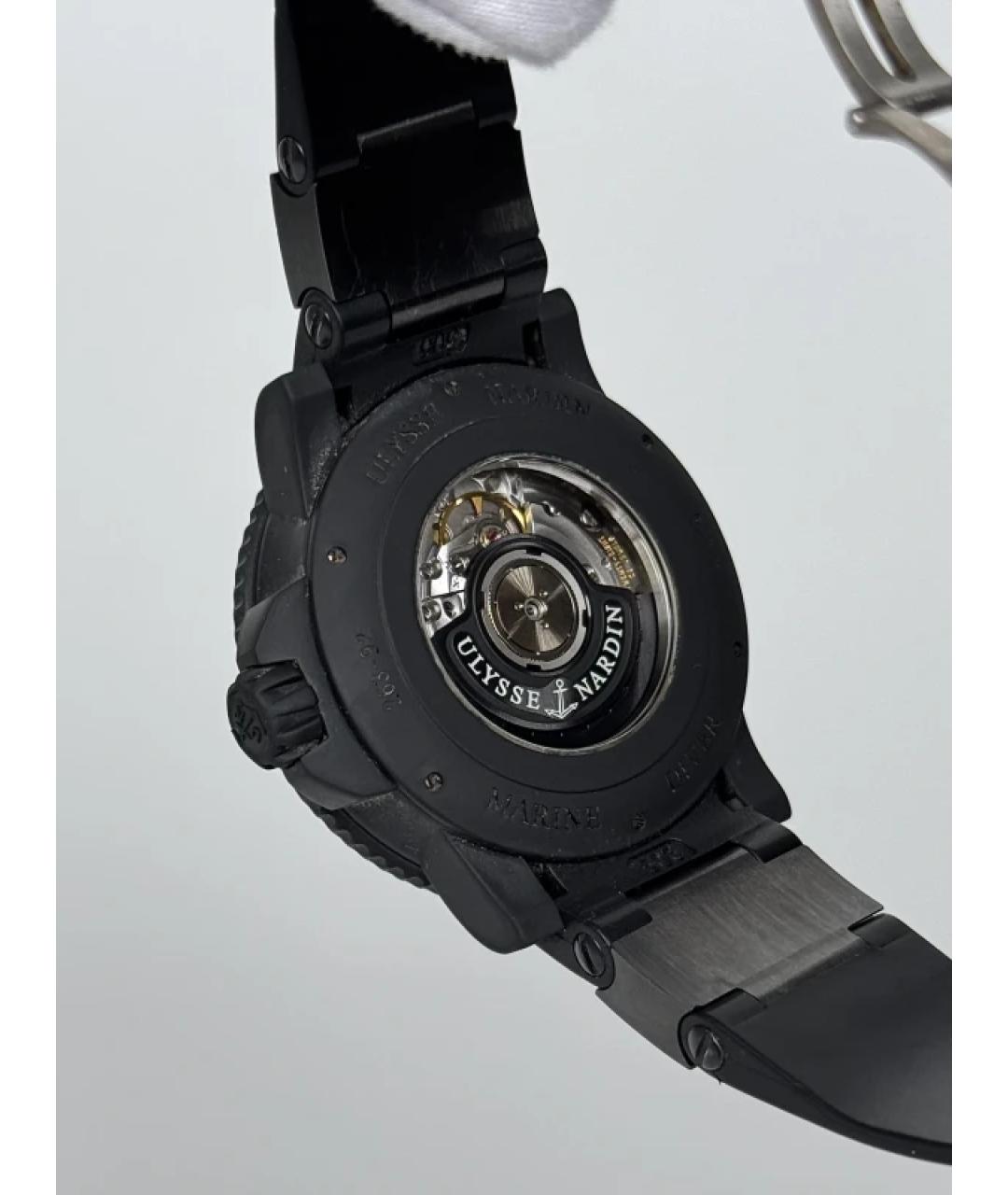 Ulysse Nardin Черные часы, фото 6