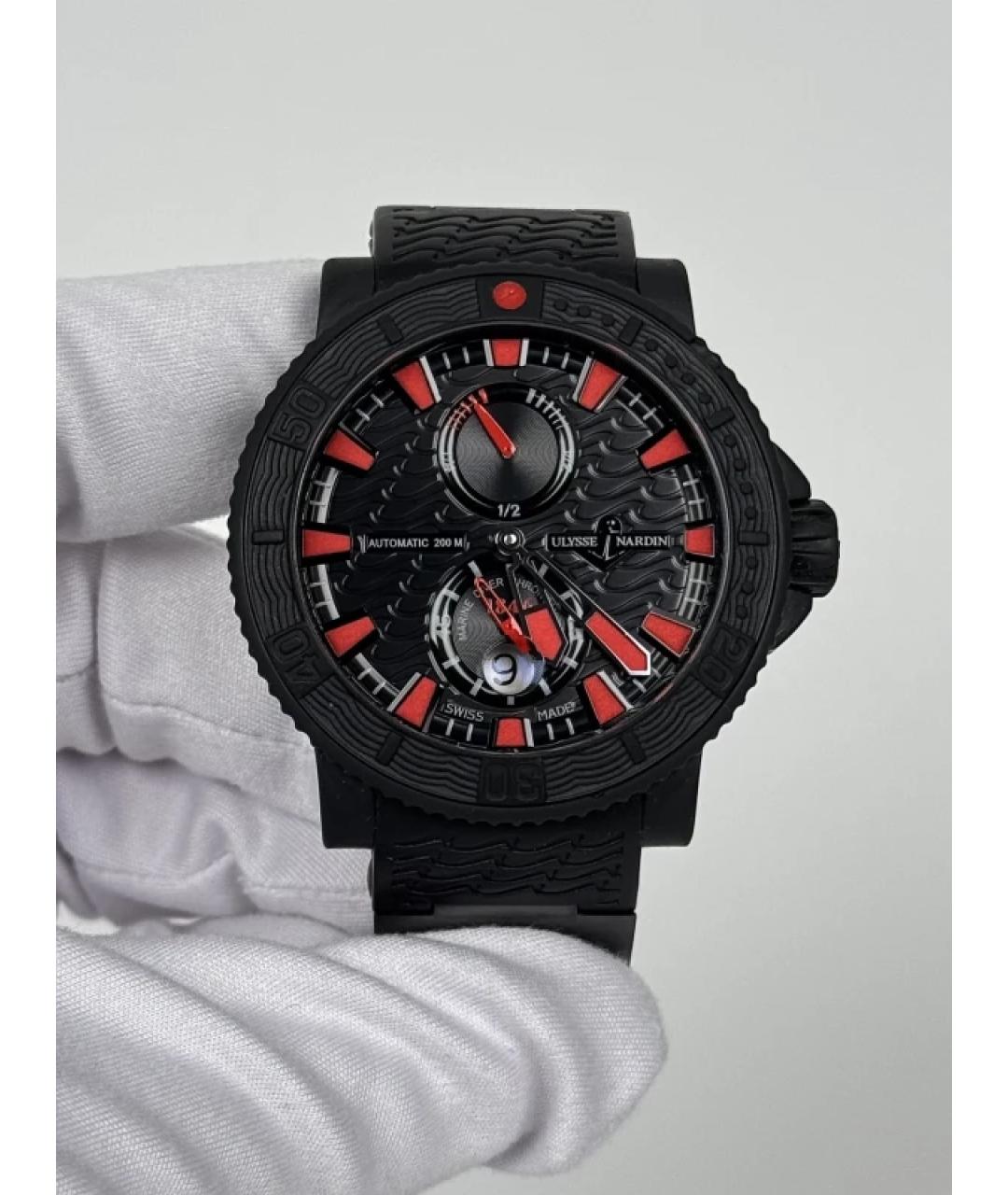Ulysse Nardin Черные часы, фото 2