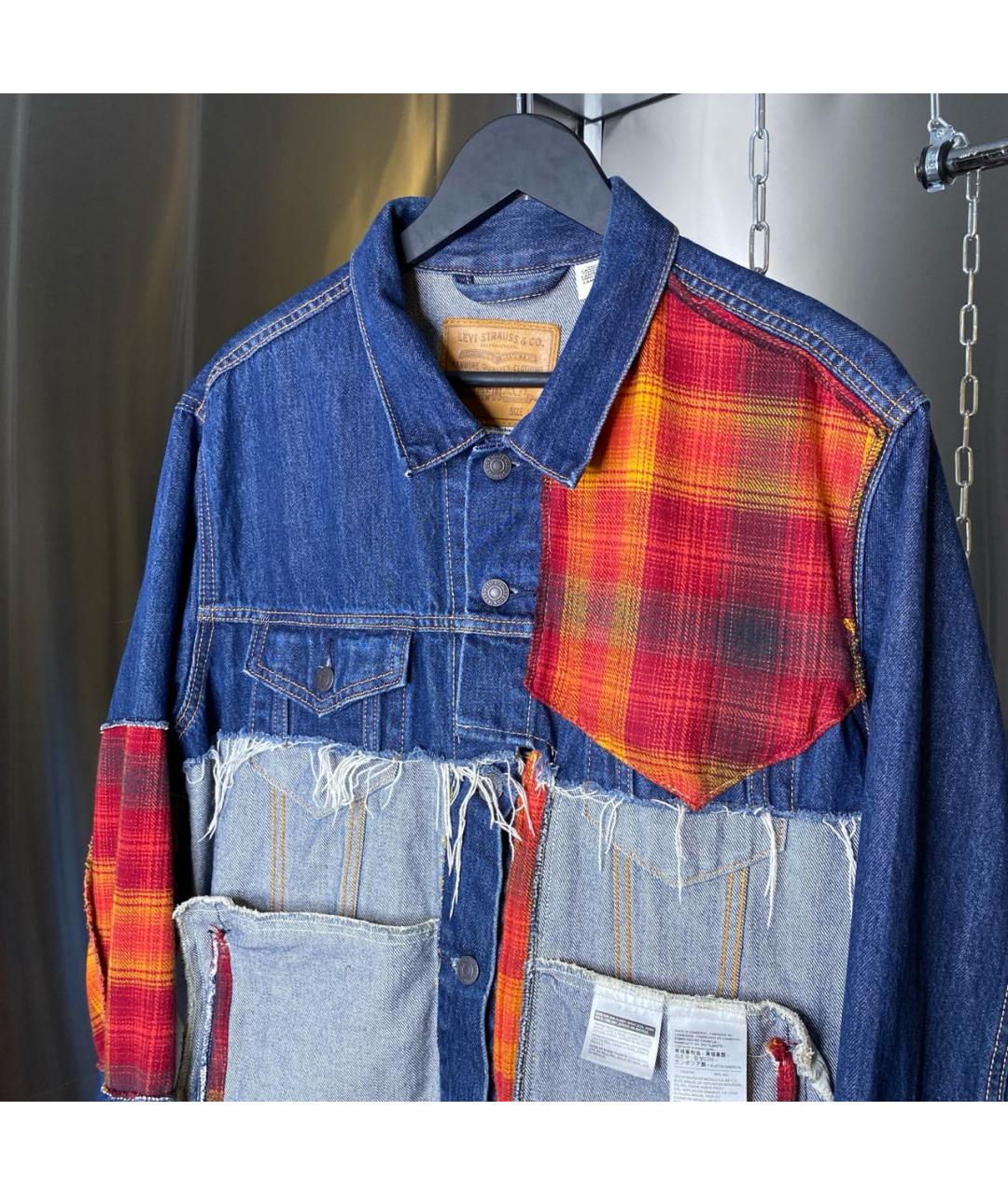 LEVI'S Мульти деним куртка, фото 2