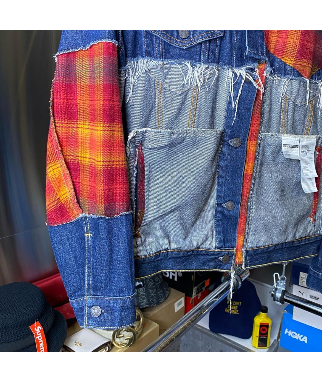 LEVI'S Мульти деним куртка, фото 4
