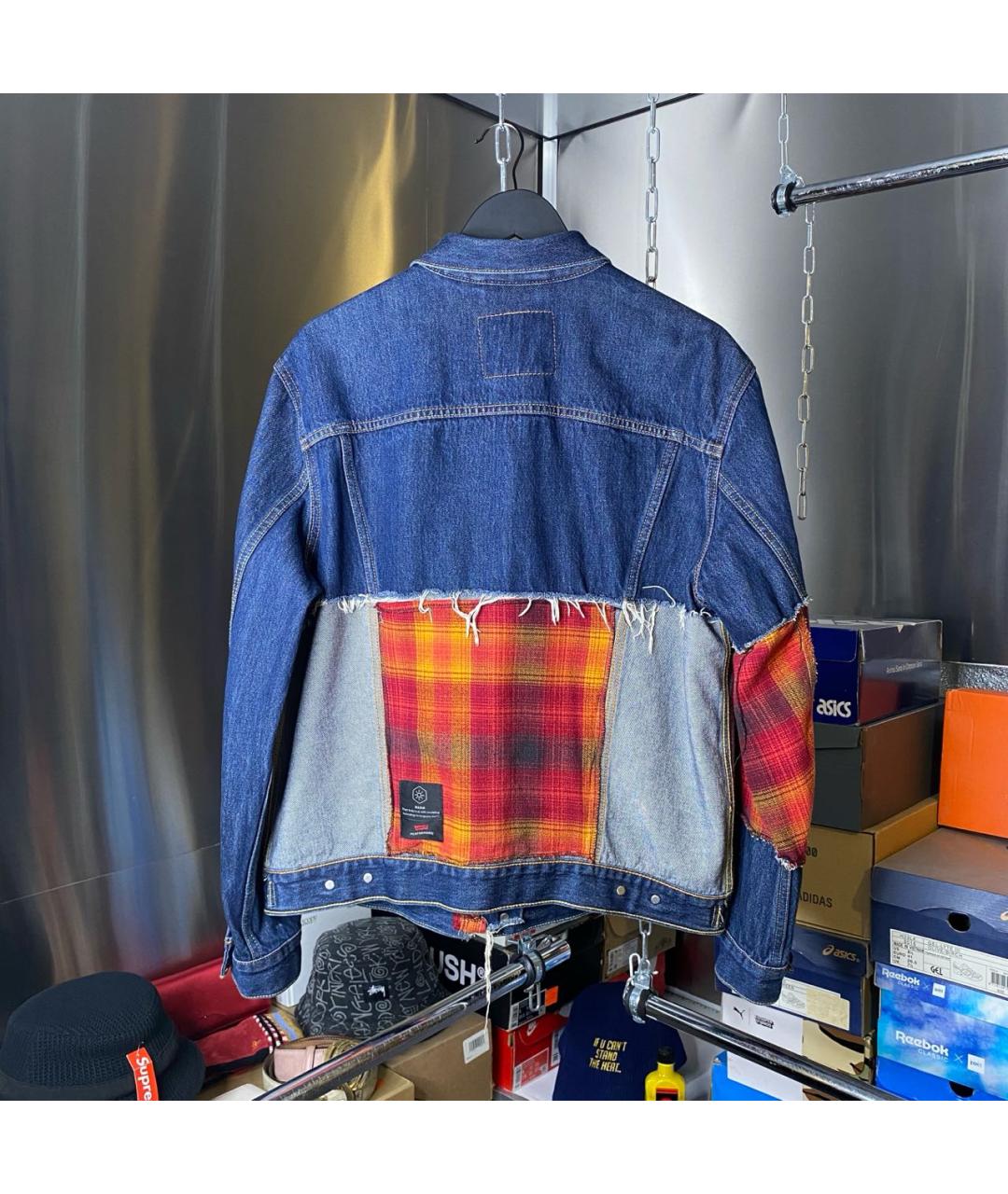 LEVI'S Мульти деним куртка, фото 3
