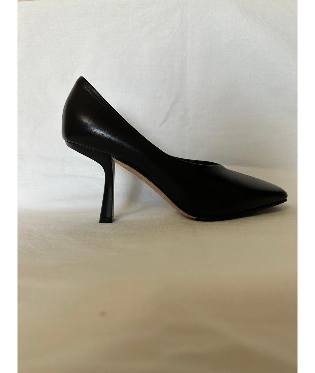JIMMY CHOO Черные кожаные туфли, фото 8