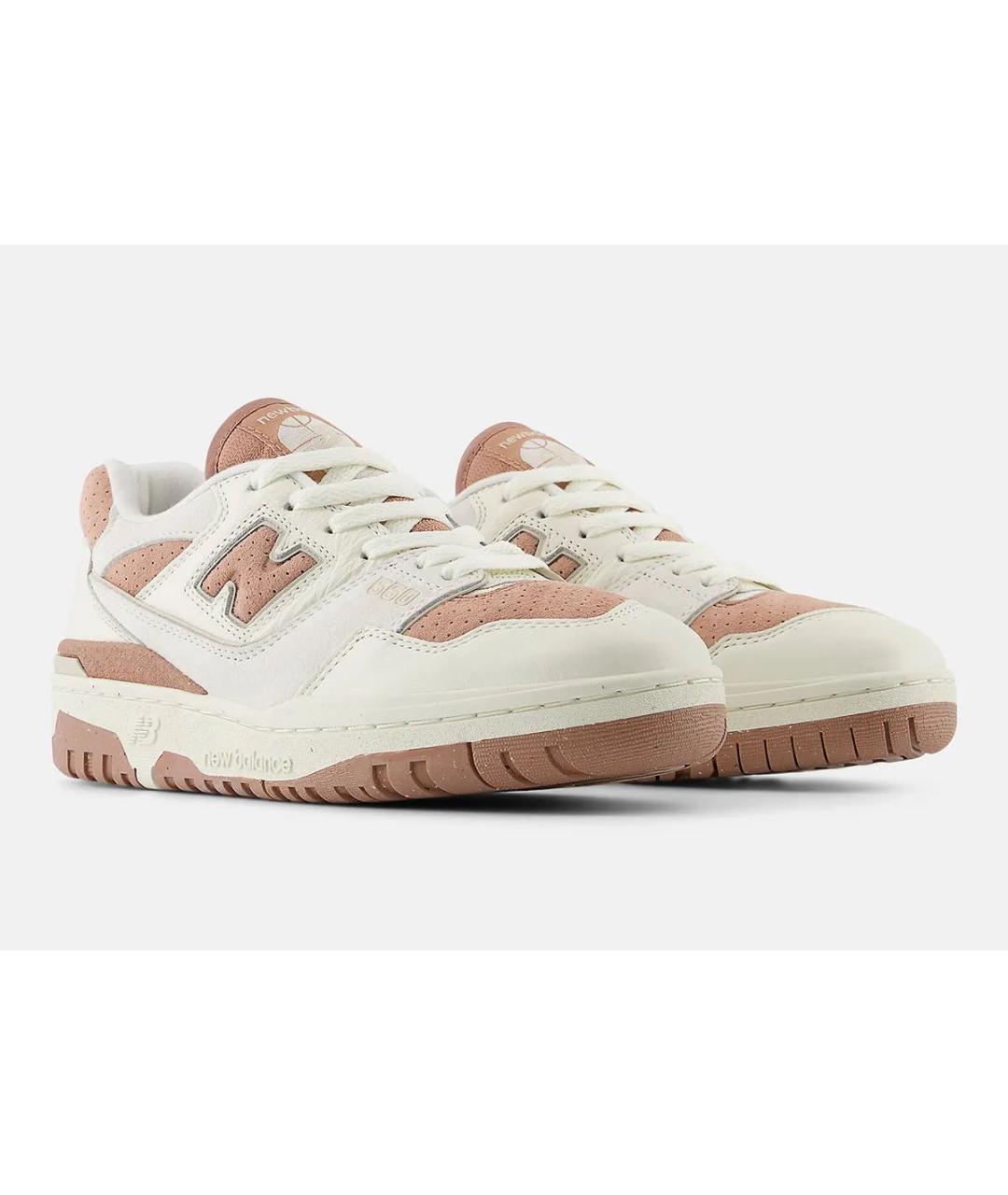 NEW BALANCE Коричневые кожаные кеды, фото 2