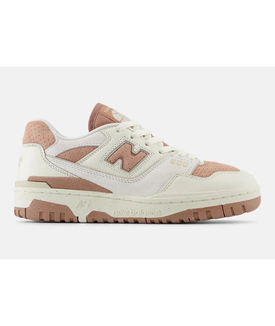 NEW BALANCE Коричневые кожаные кеды, фото 6