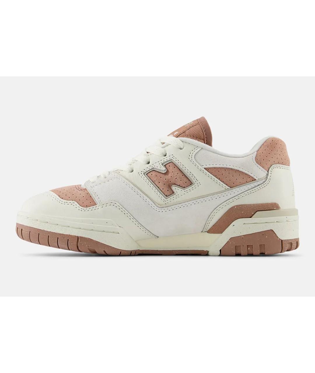 NEW BALANCE Коричневые кожаные кеды, фото 3