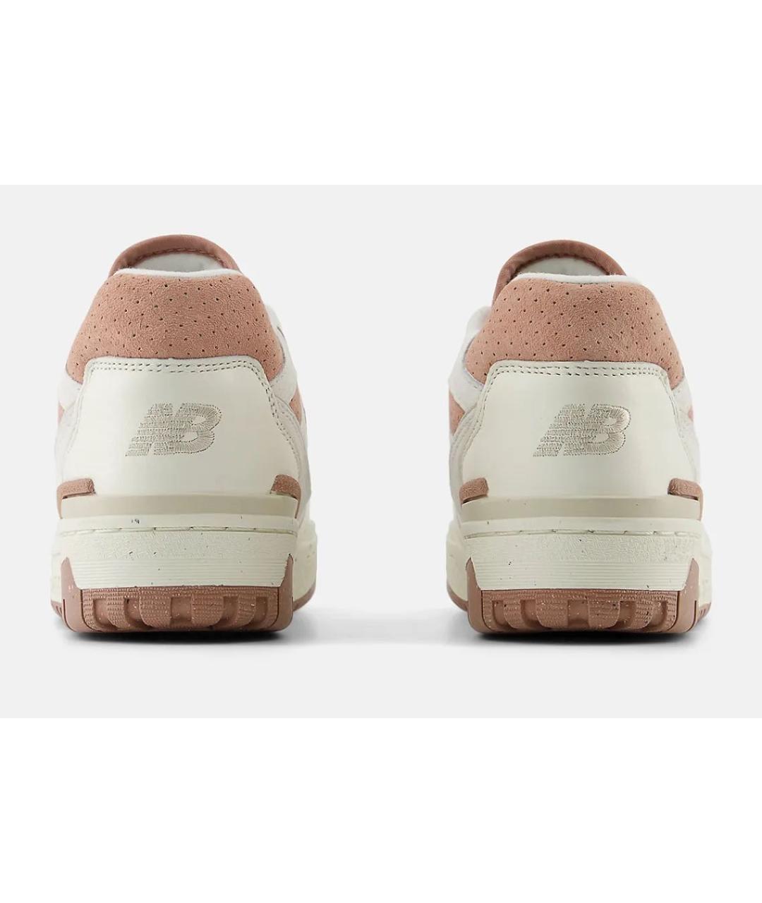 NEW BALANCE Коричневые кожаные кеды, фото 5