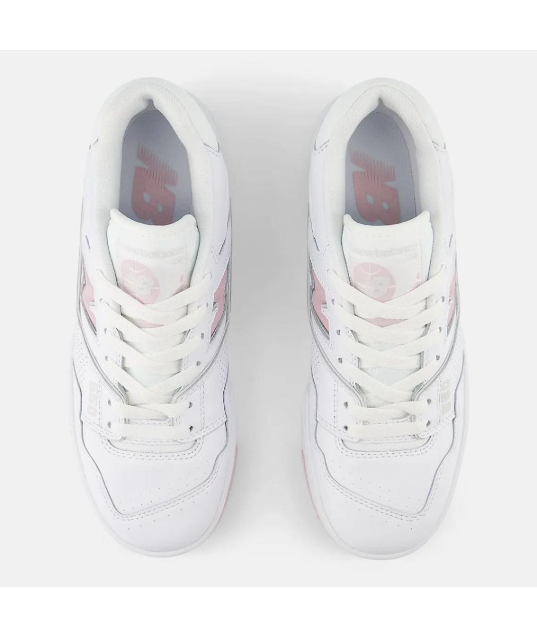 NEW BALANCE Белые кожаные кеды, фото 4