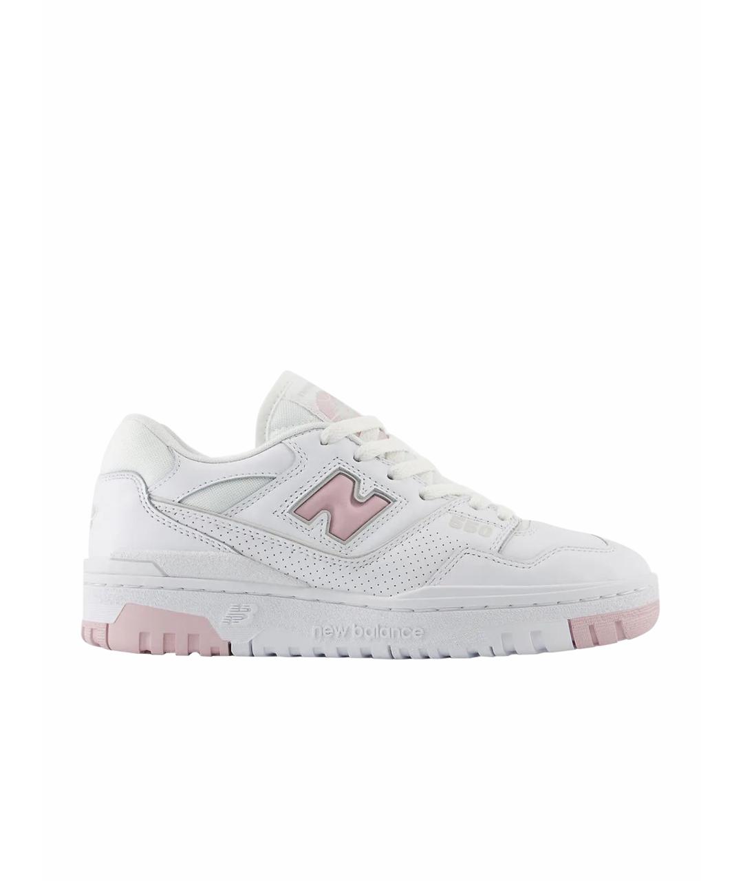 NEW BALANCE Белые кожаные кеды, фото 1