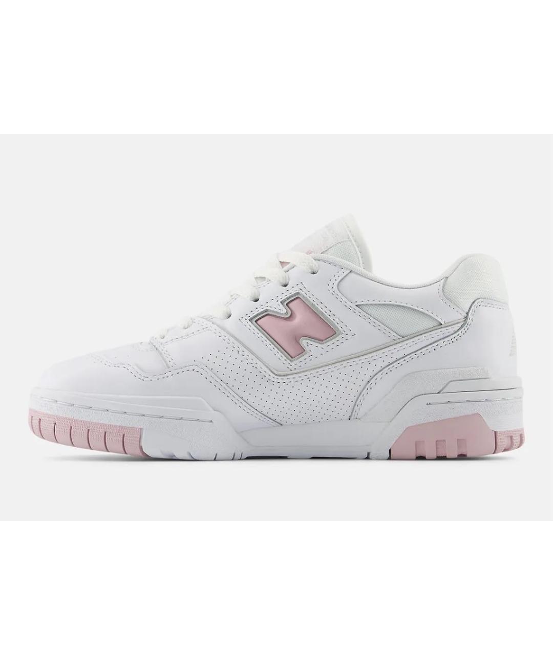 NEW BALANCE Белые кожаные кеды, фото 3