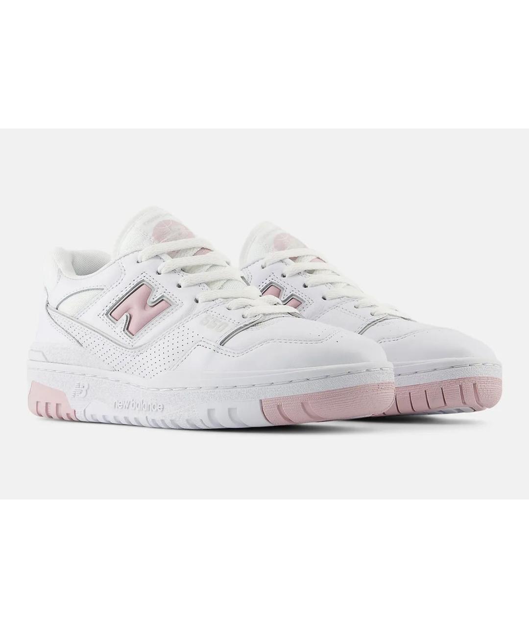 NEW BALANCE Белые кожаные кеды, фото 2