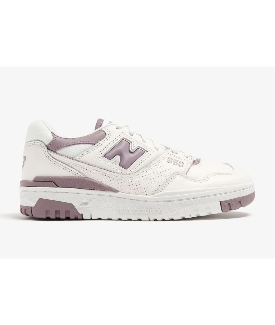 NEW BALANCE Белые кожаные кеды, фото 6