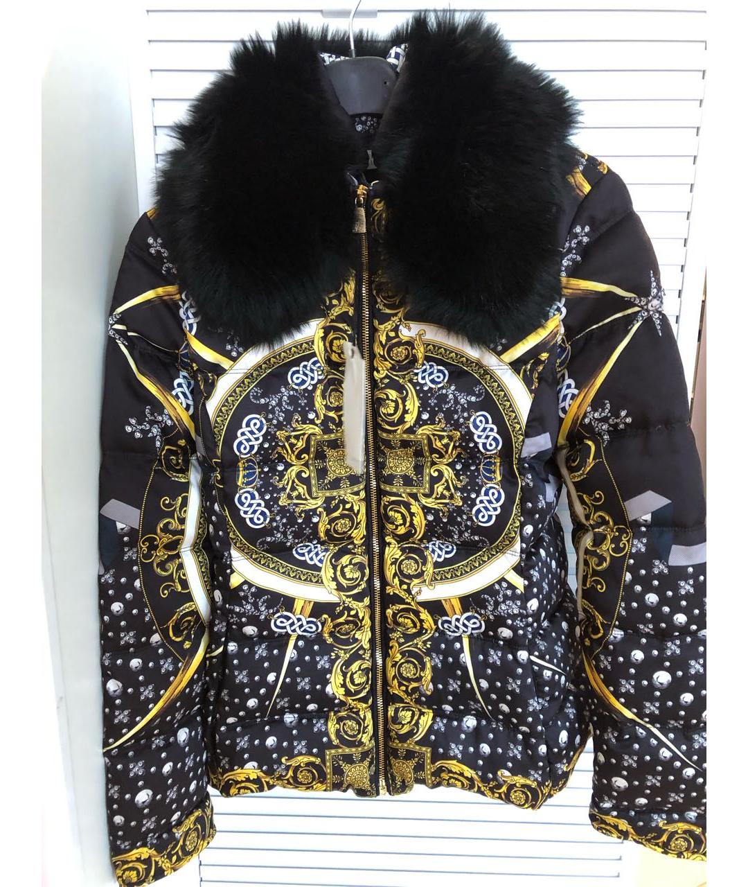 VERSACE COLLECTION Мульти пуховик, фото 5