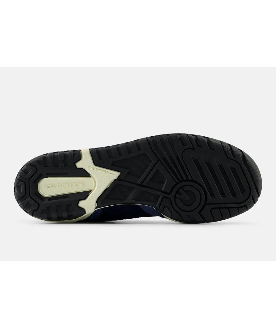 NEW BALANCE Темно-синие текстильные кеды, фото 6