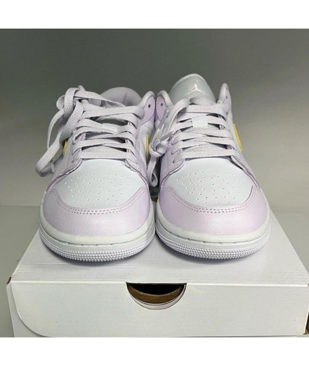 JORDAN Розовые кожаные кроссовки, фото 3