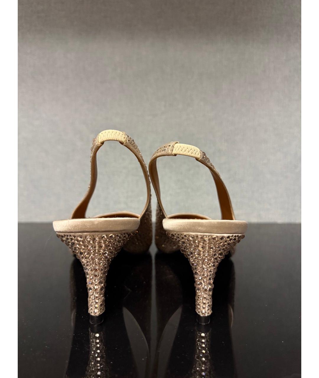 PHILIPP PLEIN Серебряные кожаные туфли, фото 3