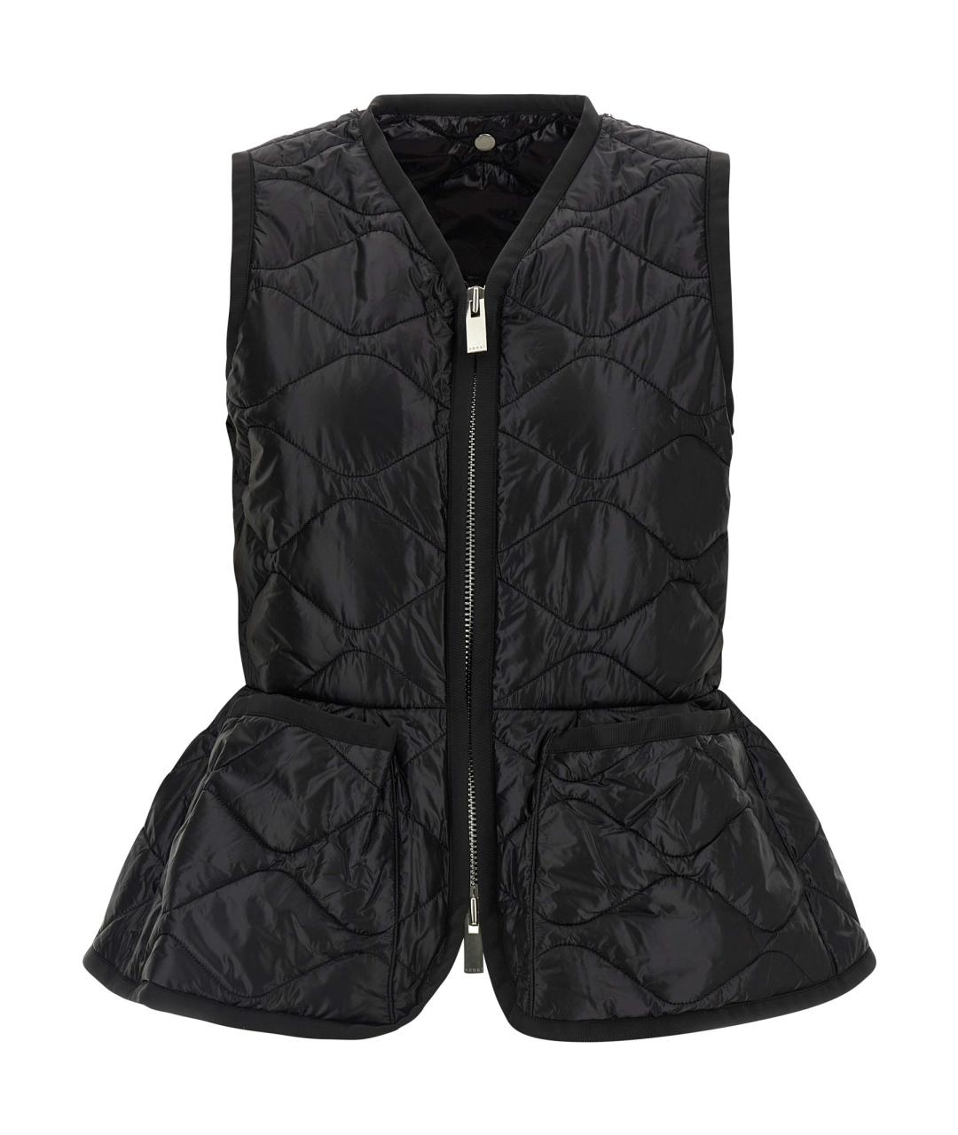 SACAI Коричневая кожаная куртка, фото 2