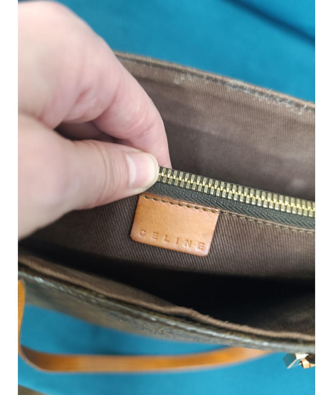 CELINE Мульти кожаная сумка через плечо, фото 5